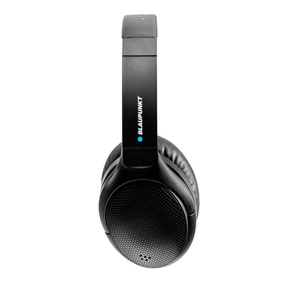 BLAUPUNKT Active Noise Cancelling Bluetooth 5.0 Kopfhörer HPB 200 – Over Ear Kopfhörer faltbar mit USB-C Anschluss, 26 Std. Laufzeit &amp; integriertem Mikrofon Freisprechen für Smartphone &amp; PC